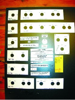 Various traffolyte labels