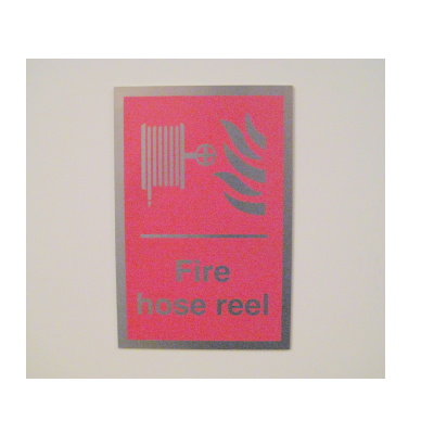 Fire Hose Reel Label, Sign Shop Ireland