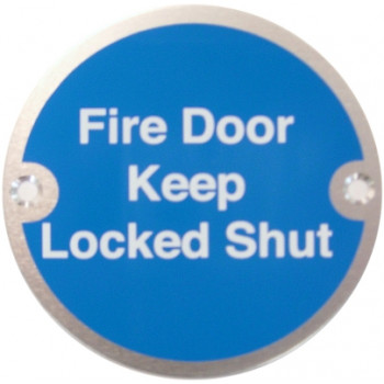 Fire Door Keep Locked Shut